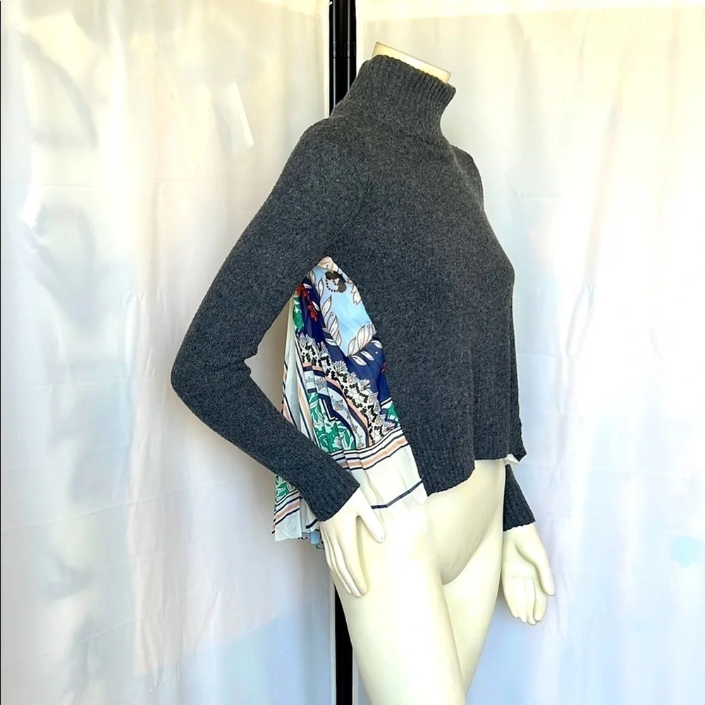 Moth by Anthropologie Turtleneck/Blouse Sweater